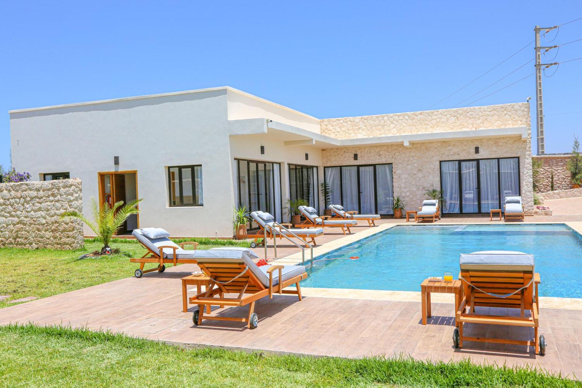 Villa La Rose Bleue - Residence Hoteliere Avec Piscine - الصويرة المظهر الخارجي الصورة