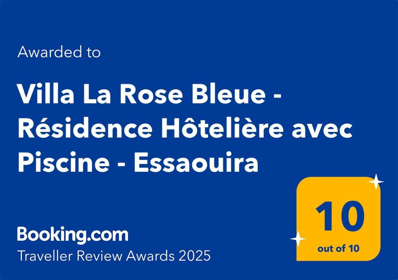 Villa La Rose Bleue - Residence Hoteliere Avec Piscine - الصويرة المظهر الخارجي الصورة